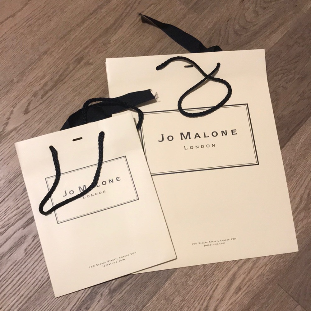 Jo malone shopping bags